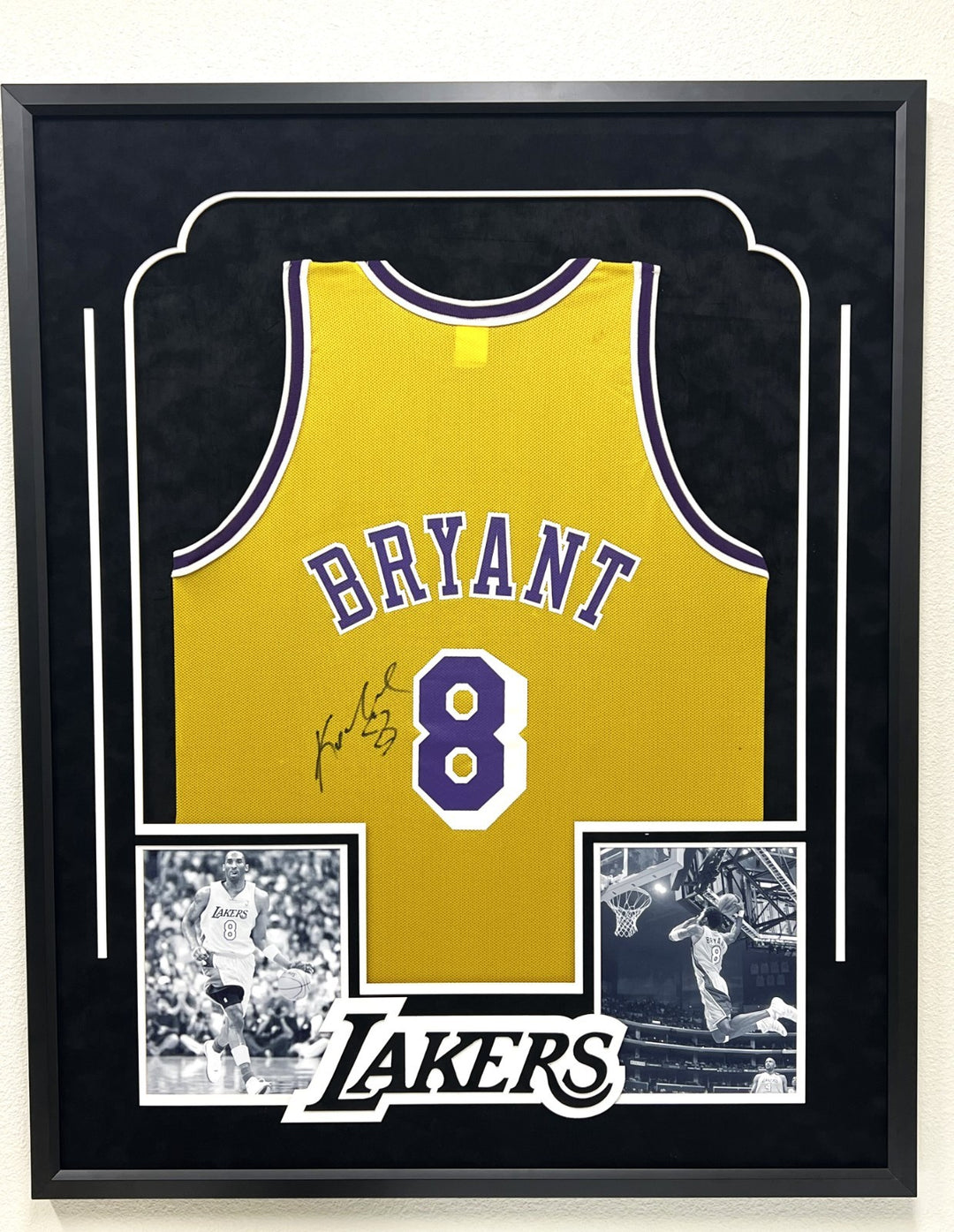 Diamond Tier Custom Framed Jersey