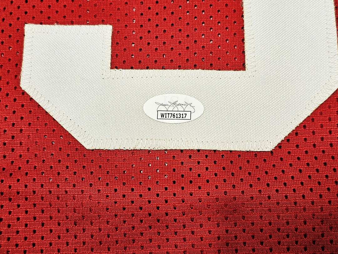 Houston Rockets Rudy Tomjanovich Autographed Signed Red Jersey "2020 HOF" JSA