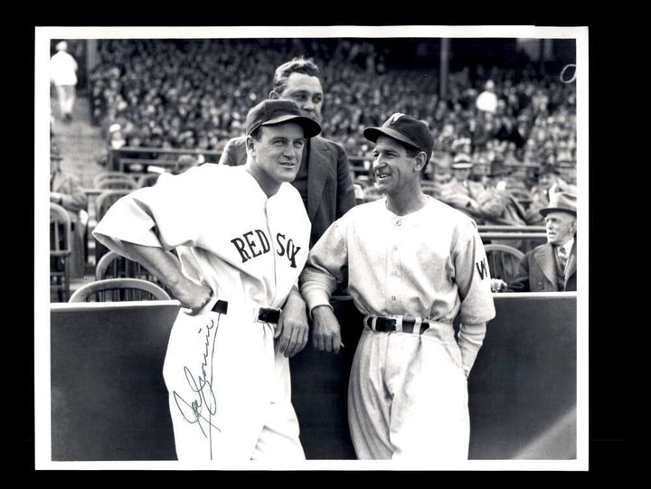 Joe Cronin JSA Coa Signed 8x10 Boston Photo Autograph
