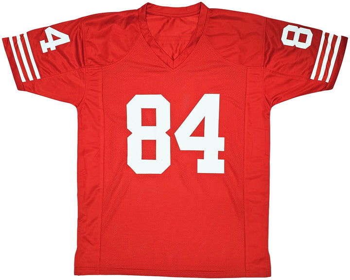 San Francisco 49ers Brent Jones Autographed Signed Red Jersey PSA/DNA