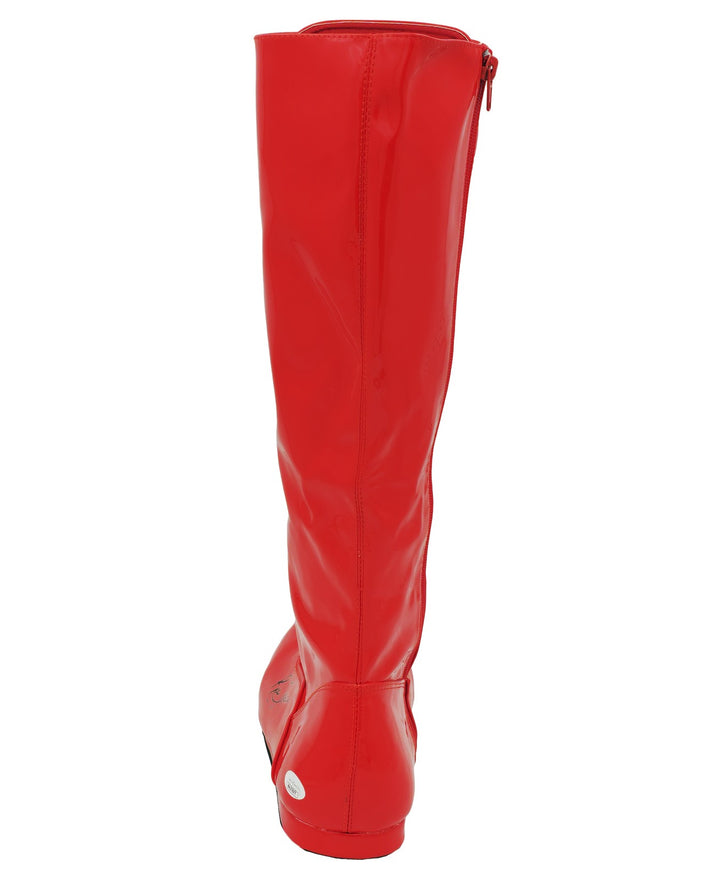 Ric Flair Autographed Signed Red Left Footed Boot WWE JSA