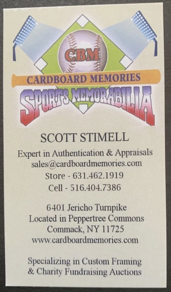 Ryan Seaver 300+ Win Pitchers Signed Adirondack Baseball Bat 8 Autograph CBM COA