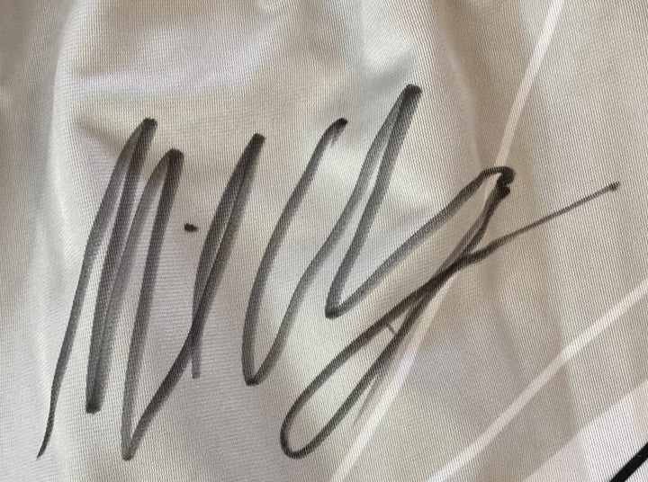 Michael Chandler Signed Custom White MMA Fighting Trunks BAS ITP
