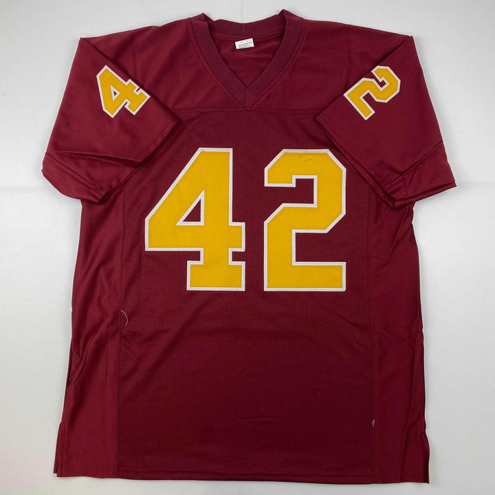 Facsimile Autographed Pat Tillman Arizona State Red Reprint Laser Jersey Mens XL