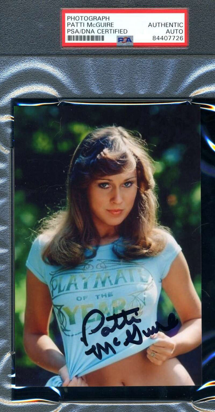 Patti McGuire PSA DNA Signed Photo Autograph