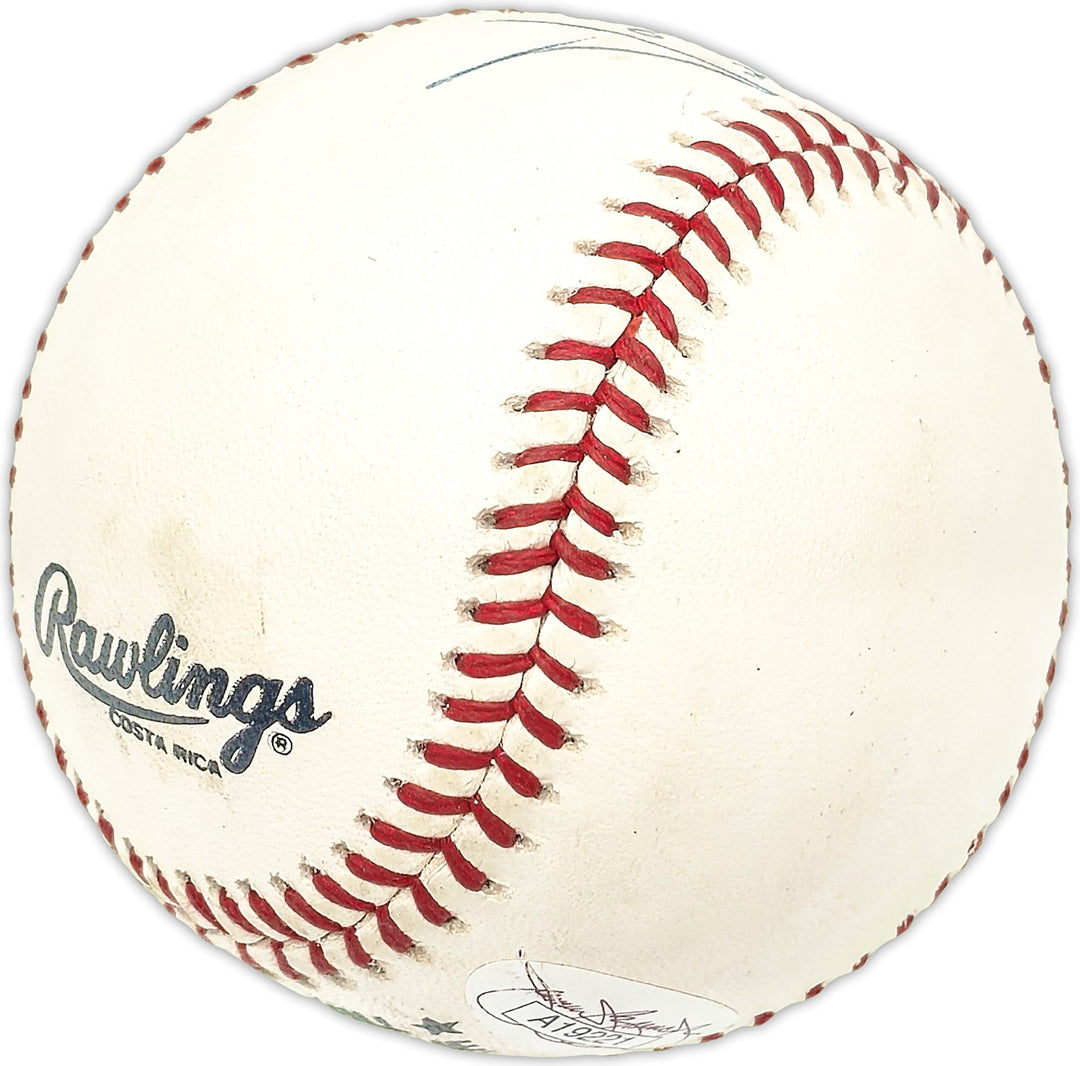 John Denny Signed NL Baseball Philadelphia Phillies "33279" JSA #A19221