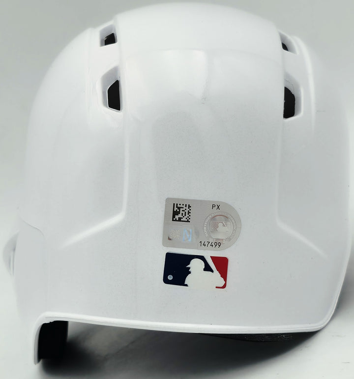 Kris Bryant Signed Chicago Cubs Chrome White Mini Helmet Fanatics & MLB Holo
