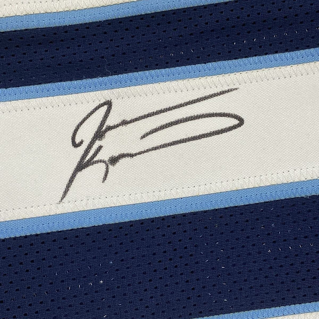 FRAMED Signed JEVON KEARSE 35x39 Tennessee Dark Blue Jersey JSA COA