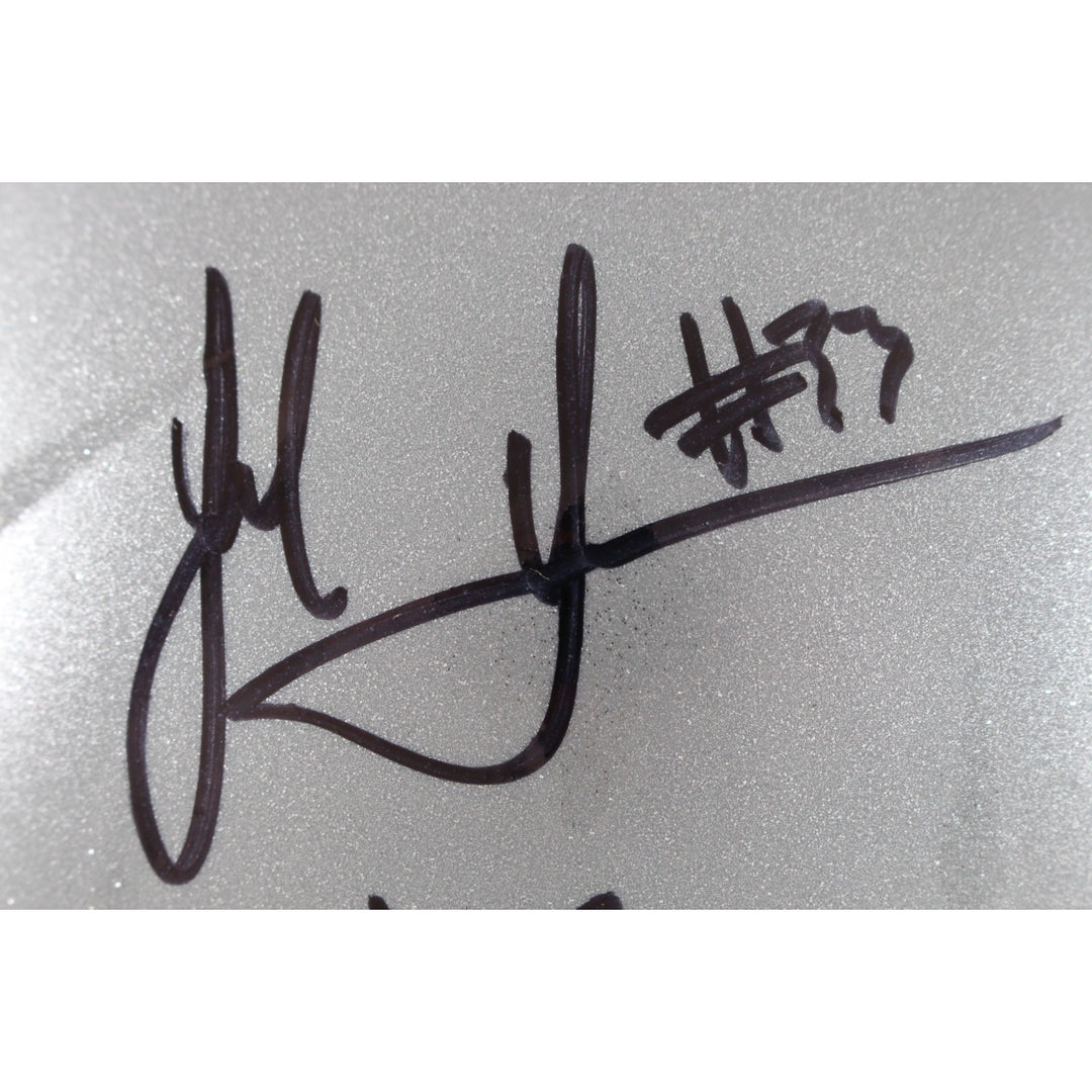 Jack Sawyer Signed Ohio State Buckeyes F/S Helmet Scoop and Score Beckett 49637