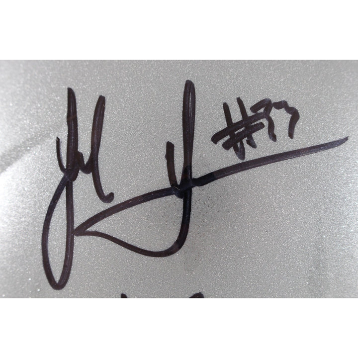 Jack Sawyer Signed Ohio State Buckeyes F/S Helmet Scoop and Score Beckett 49637