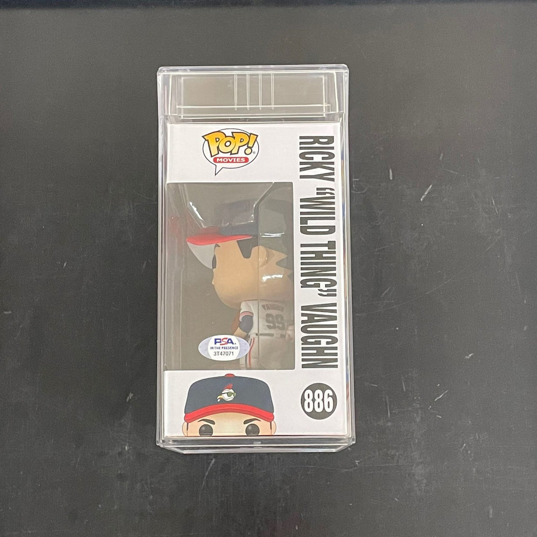 Charlie Sheen Signed Funko Pop Major League Ricky "Wild Thing" Vaughn PSA/DNA Au