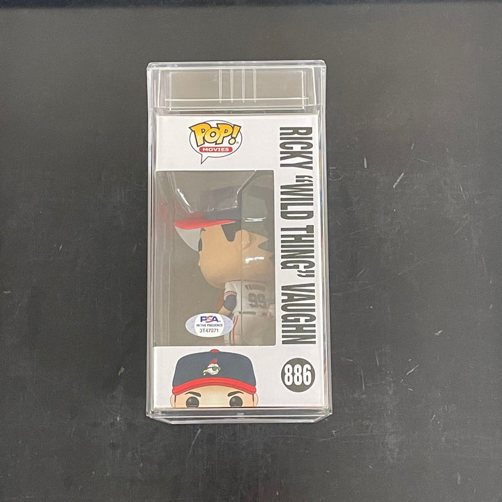 Charlie Sheen Signed Funko Pop Major League Ricky "Wild Thing" Vaughn PSA/DNA Au
