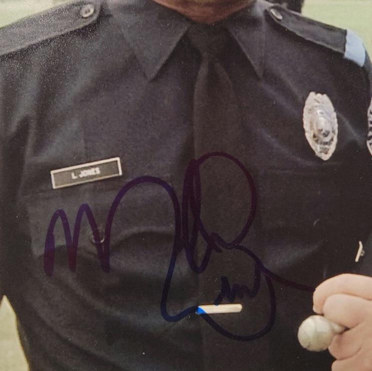 Michael Winslow autograph Police Academy signed 8x10 photo Beckett BAS COA