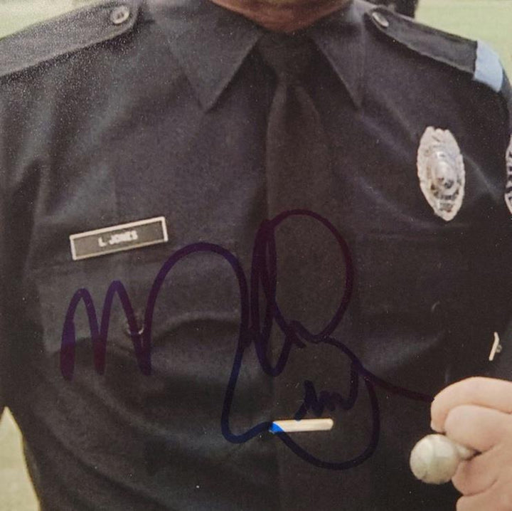 Michael Winslow autograph Police Academy signed 8x10 photo Beckett BAS COA