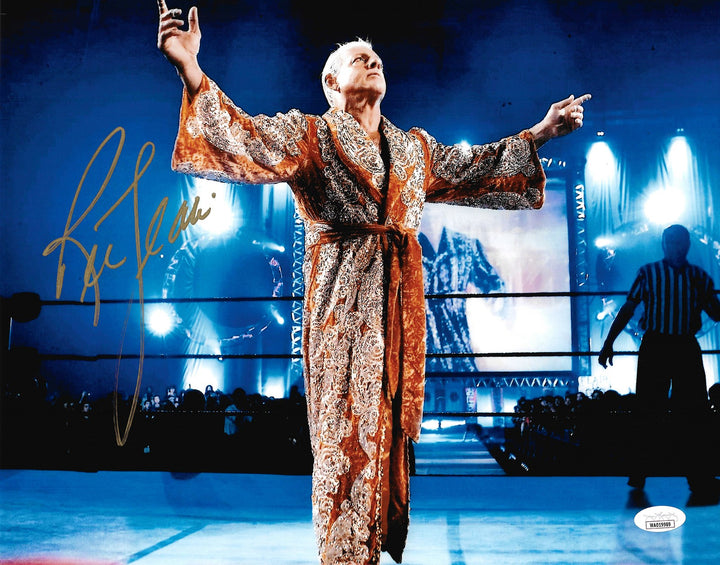 Ric Flair Signed 11x14 Photo JSA