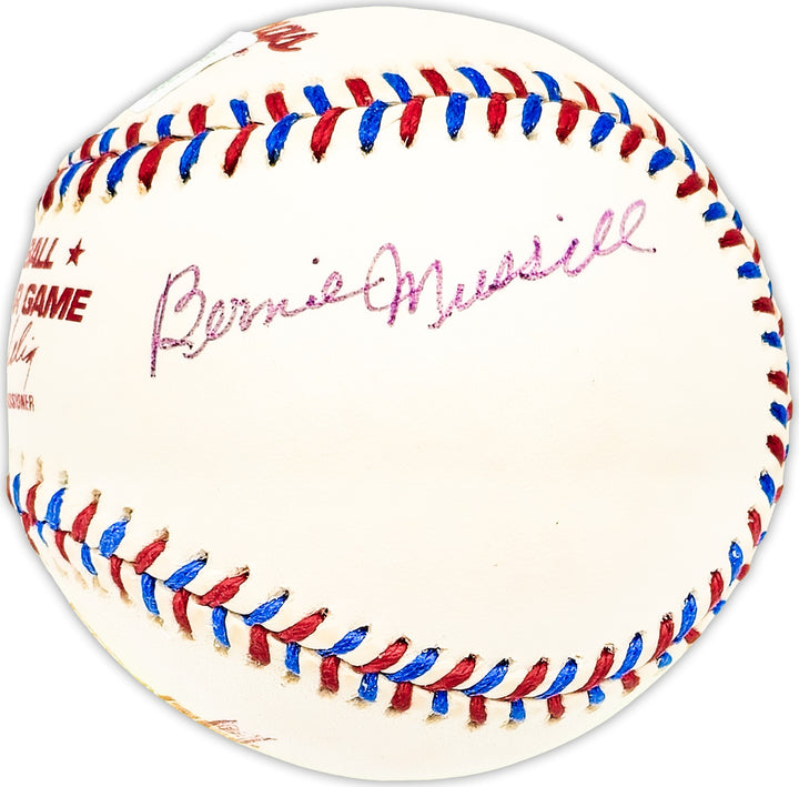 Barney Bernie Mussill Signed 1997 ASG Logo Baseball Philadelphia Phillies