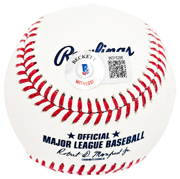 Chili Davis Autographed Signed MLB Baseball New York Yankees "Dawg" Beckett Wit