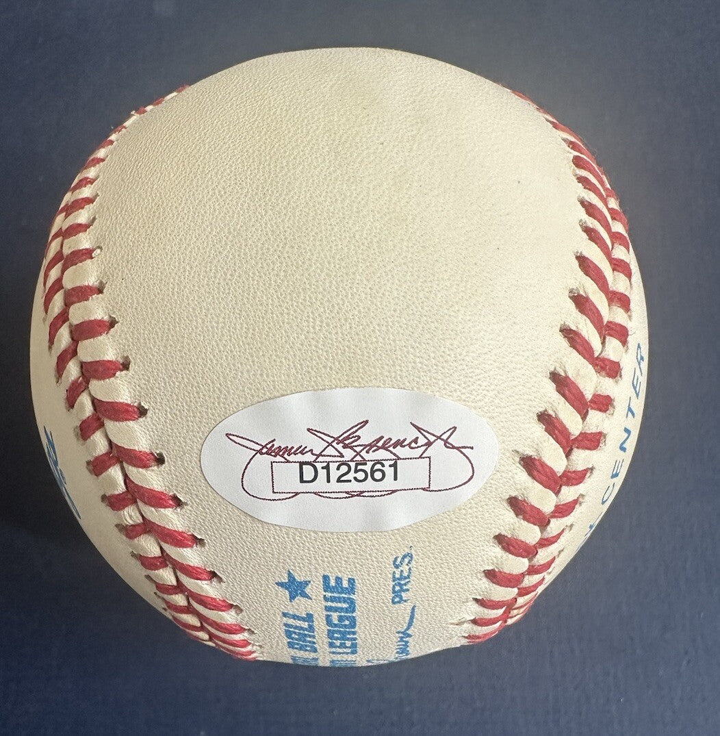 Mel Allen Phil Rizzuto Signed How About That Holy Cow Yankees Hof Announcers Jsa