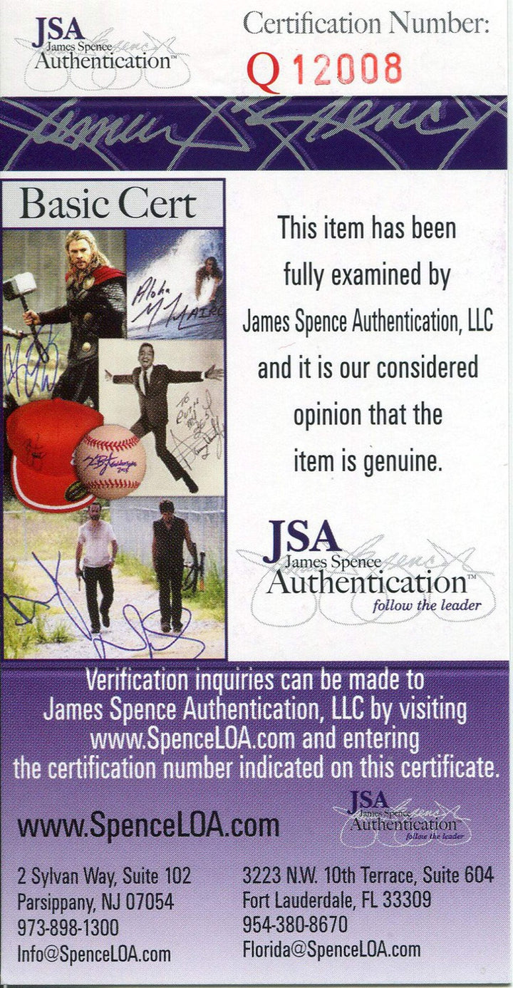 Robert Manfred Autographed Baseball (JSA)