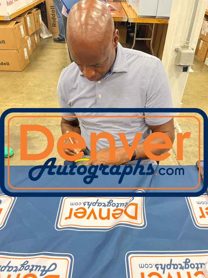 Darrell Green Autographed Washington Redskins Mini Helmet Eclipse Beckett 51854