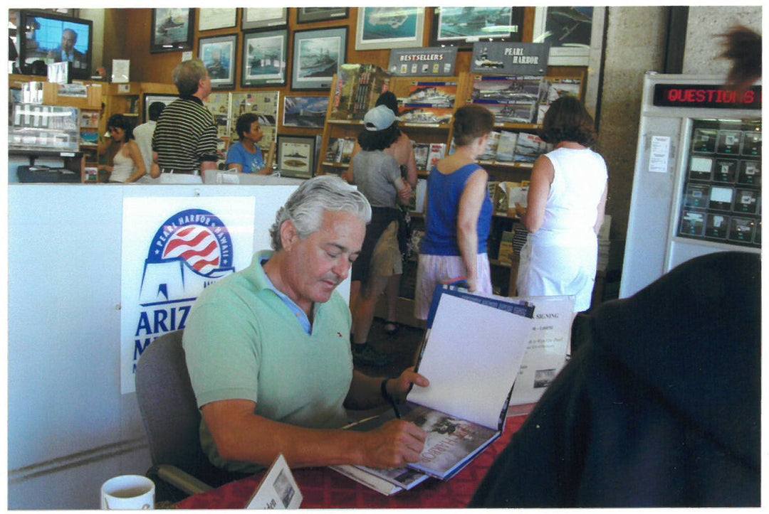 Allan Seiden signed 01 From Fishponds to Warships Pearl Harbor Book To Ron- JSA