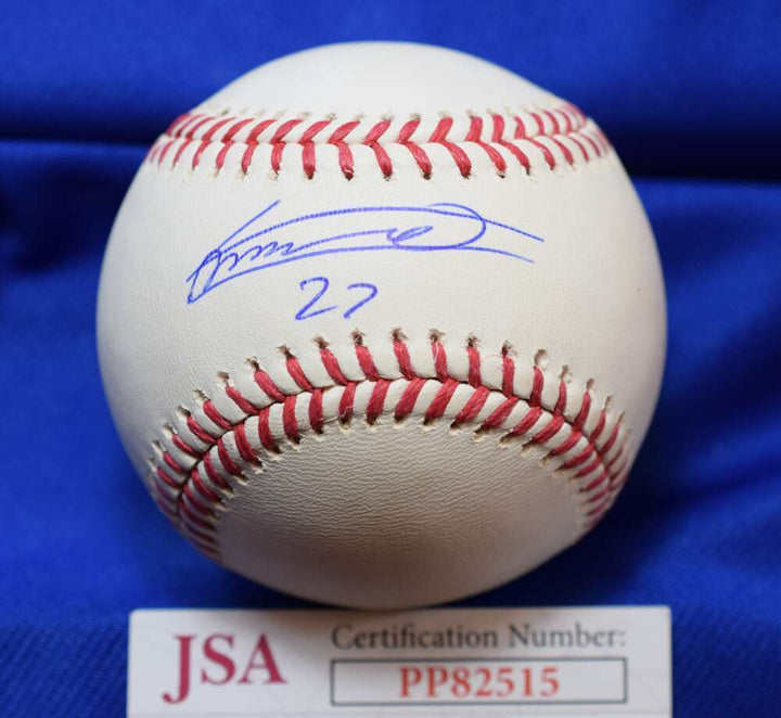 Vladimir Guerrero JSA COA Autograph Major League Signed Baseball OML
