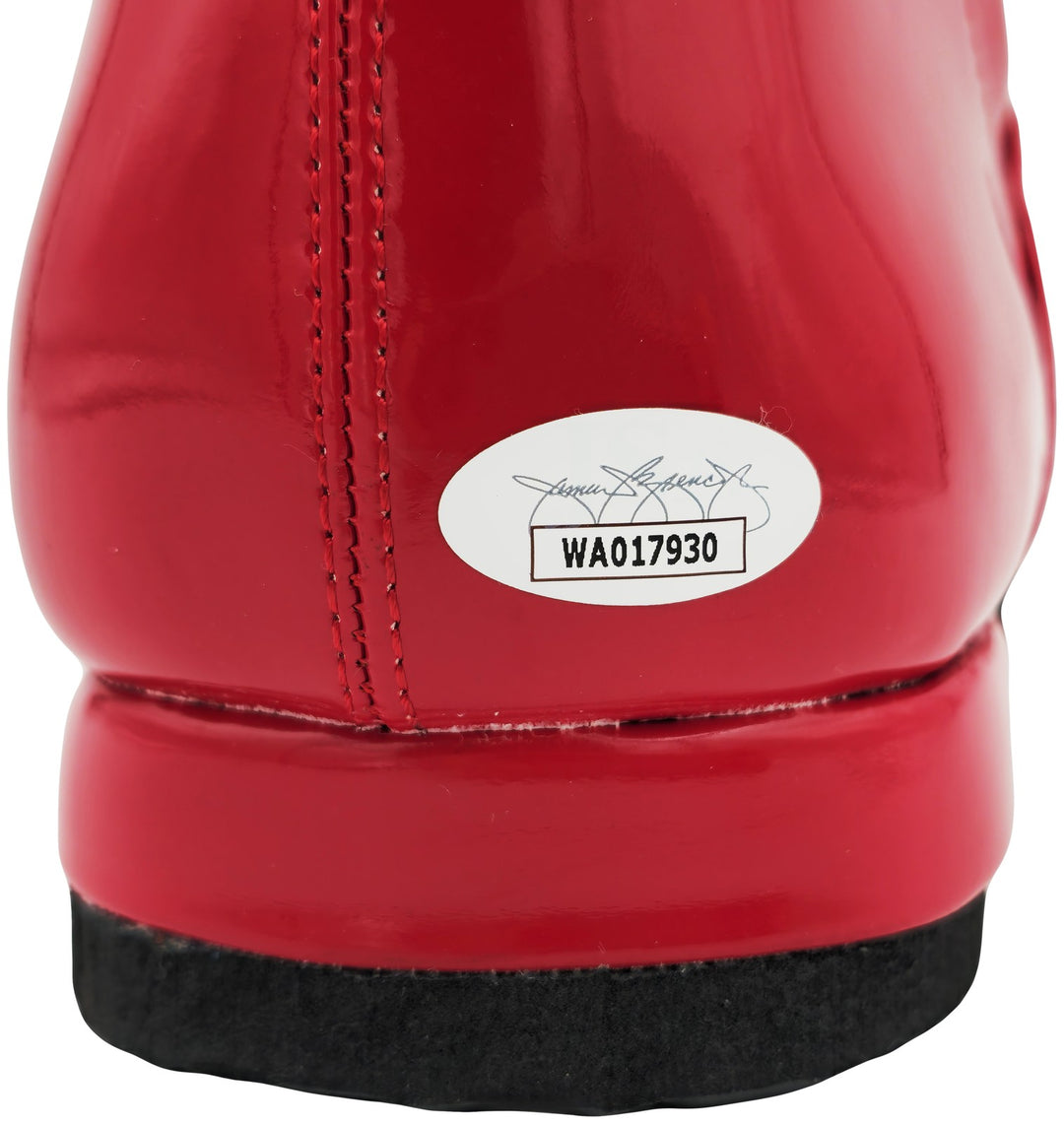 Ric Flair Autographed Signed Red Right Footed Boot WWE "16x" JSA