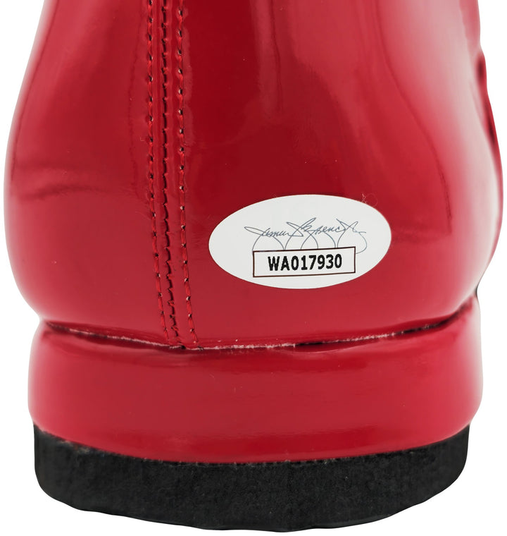 Ric Flair Autographed Signed Red Right Footed Boot WWE "16x" JSA