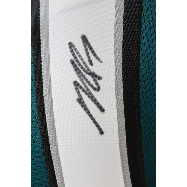 Michael Vick Autographed/Signed Pro Style Size XL Green Jersey Beckett 57031
