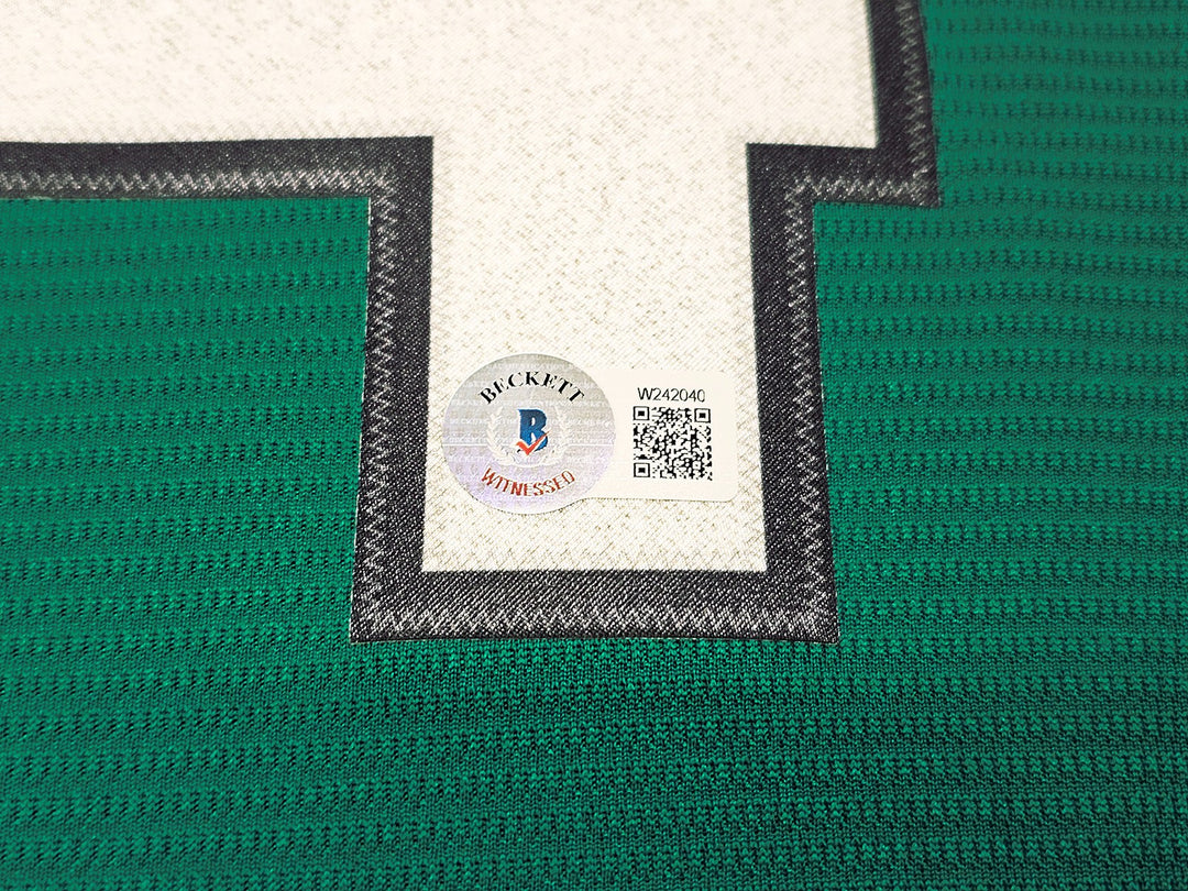 Seattle Mariners Ken Griffey Jr. Signed Teal Nike Jersey Size L Beckett Wit