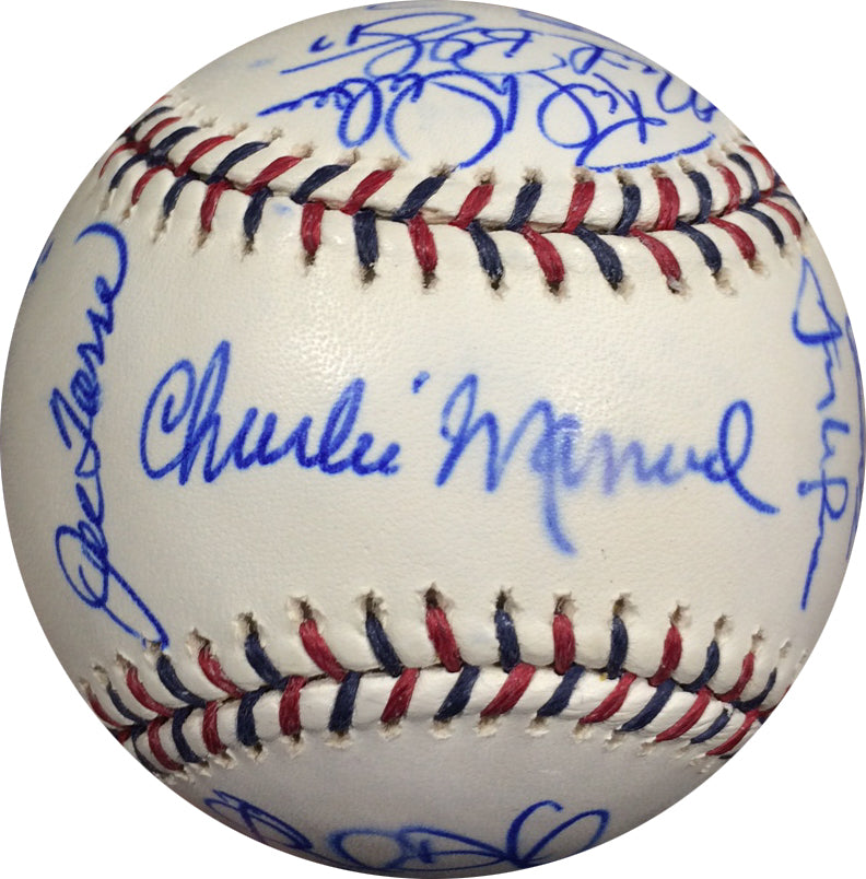 2009 National League NL All Star Team Signed Baseball 21 Autos Utley MLB Holo