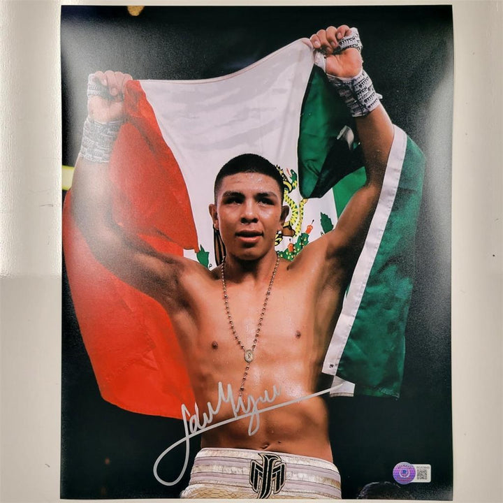 Jaime Munguia signed 11x14 photo boxing autograph ~ Beckett BAS Holo