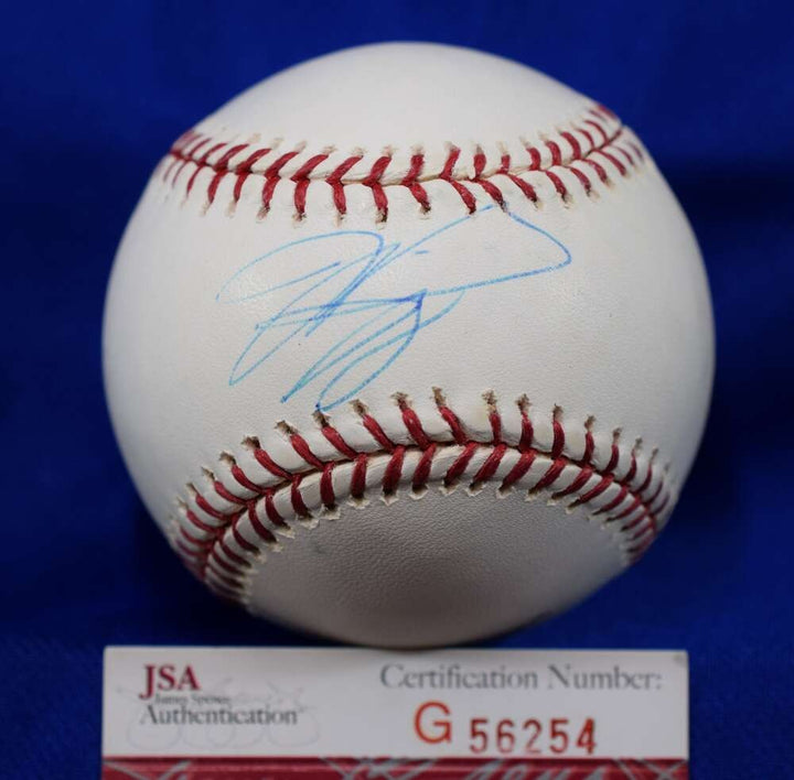 Mike Piazza JSA COA Autograph Official Major League OML Signed Baseball 1
