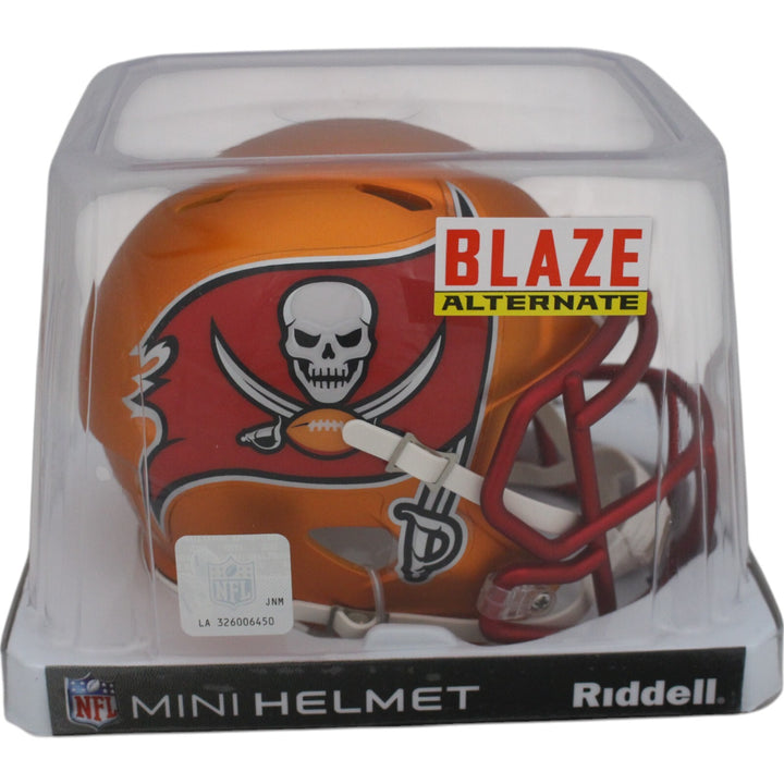 Tampa Bay Buccaneers Blaze NFL Riddell Mini Helmet 17335