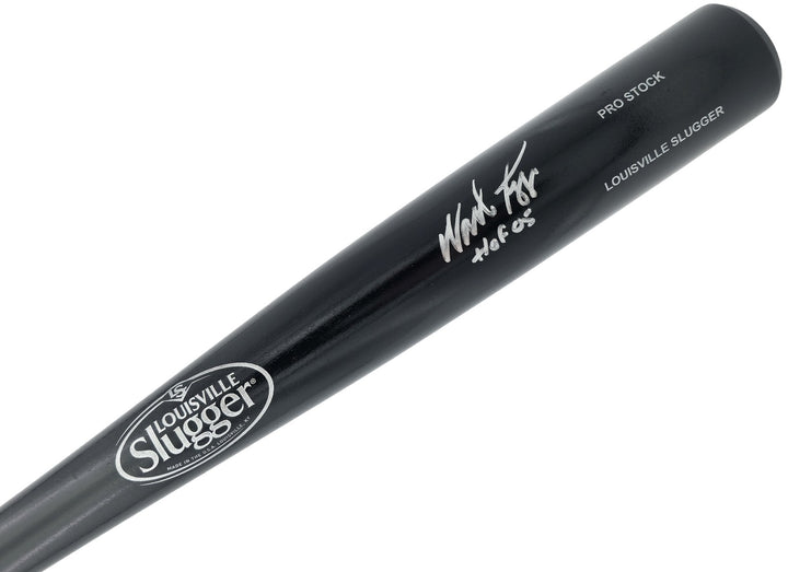 Wade Boggs Auto Black L Slugger Pro Stock Baseball Bat Red Sox HOF 05 Beckett