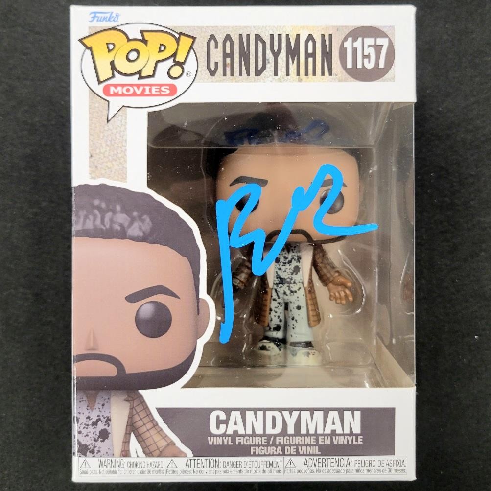 Director Bernard Rose signed Candyman Funko Pop! 1157 autograph (B) Beckett BAS