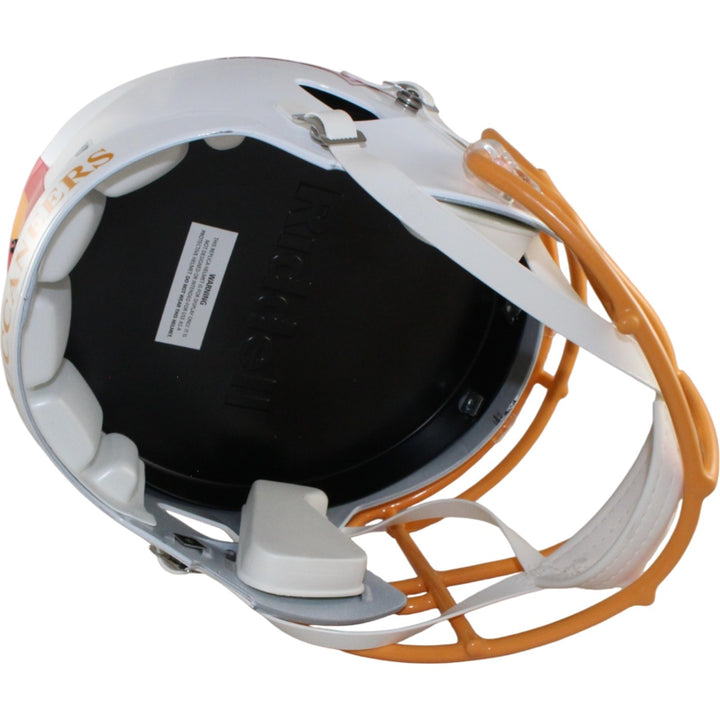 Ronde Barber Autographed Tampa Bay Buccaneers F/S TB Helmet HOF Beckett 55451