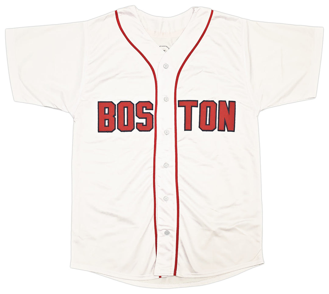 Boston Red Sox Wade Boggs Signed White Jersey Beckett Witness