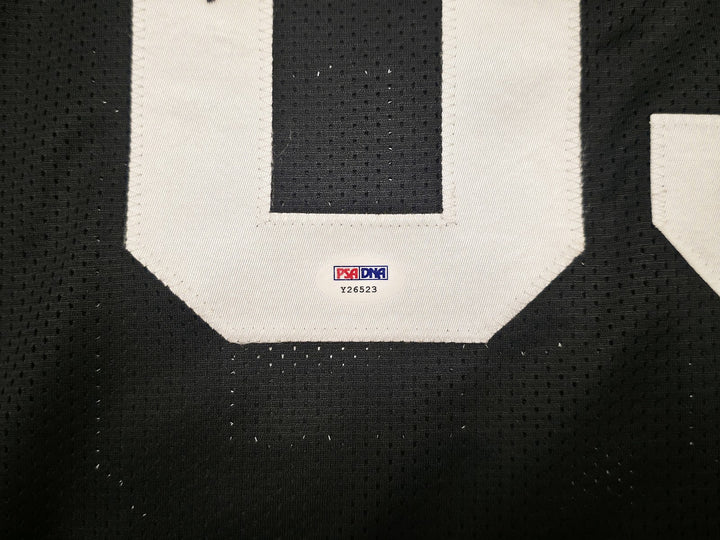Pittsburgh Steelers Ernie Holmes Autographed Black Jersey PSA/DNA