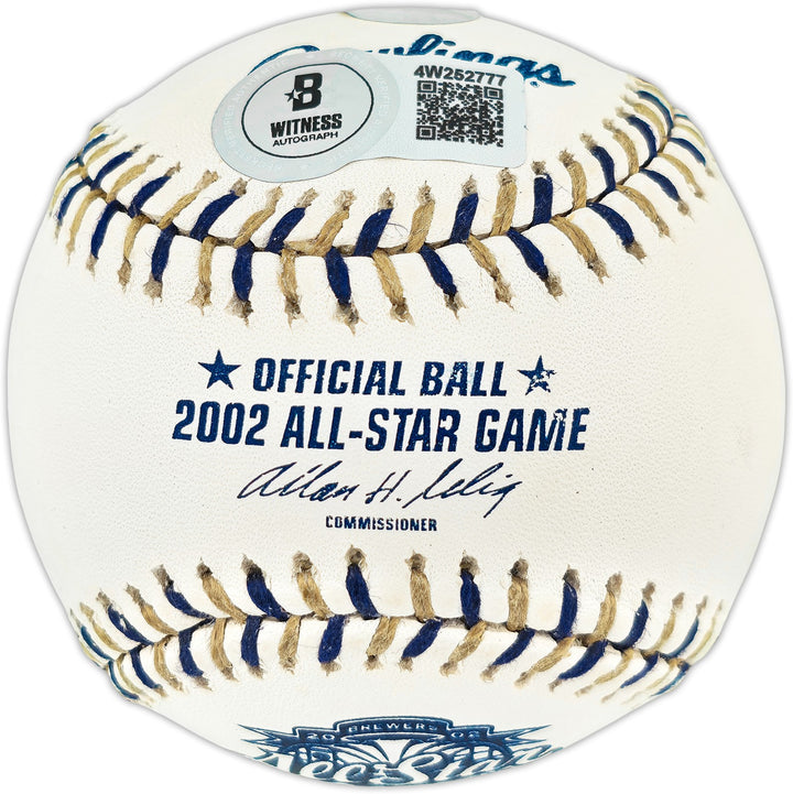 Ichiro Suzuki Auto 2002 All Star Game Logo Baseball Mariners Beckett Witness