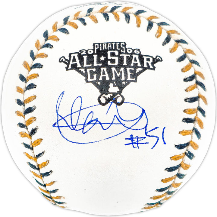 Ichiro Suzuki Auto 2006 ASG Game Logo MLB Baseball Mariners 51 IS Holo & Beckett