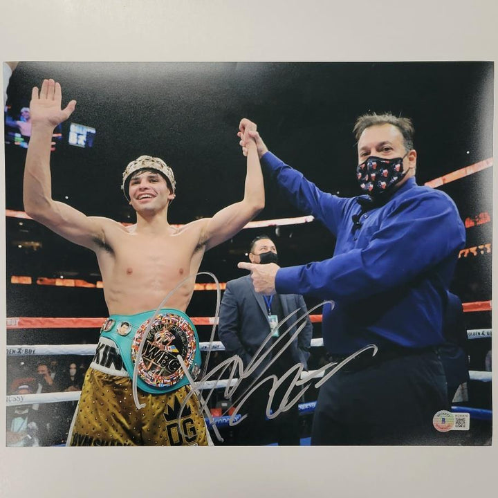 Ryan Garcia "22-0" signed 11x14 Photo #4 Boxing autograph ~ Beckett BAS Holo