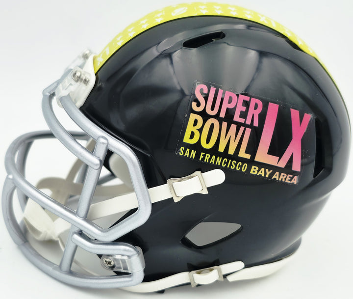 Devon Witherspoon Signed Seahawks Black SB LX Logo Speed Mini Helmet MCS Holo