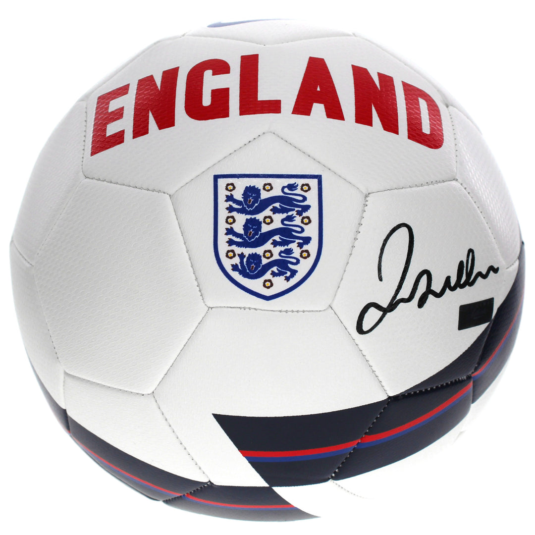David Beckham Autographed England Team Soccer Ball Panini COA Signed Futbol