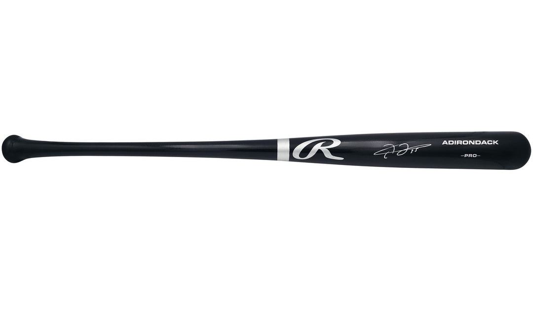 Frank Thomas Signed Black Rawlings Adirondack Baseball Bat White Sox Beckett Wit