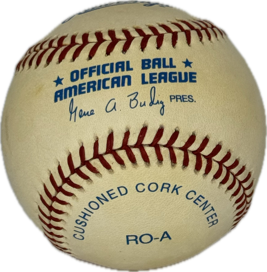 Bert Blyleven Autographed Official American League Baseball