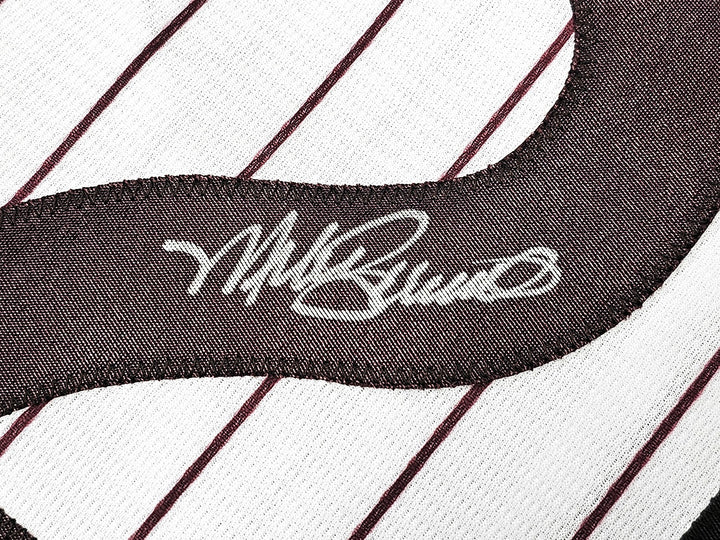 Phillies Mike Schmidt Auto White Nike Cooperstown Collection Jersey Sz XXL BAS