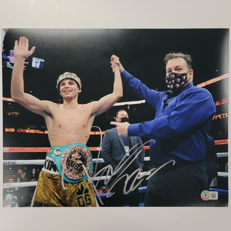Ryan Garcia "22-0" signed 11x14 Photo #4 Boxing autograph ~ Beckett BAS Holo