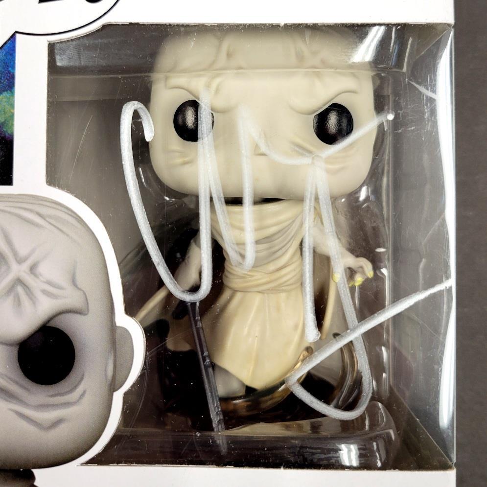 Christian Bale signed Gorr Funko Pop Marvel Thor autograph A ~ Beckett BAS Holo