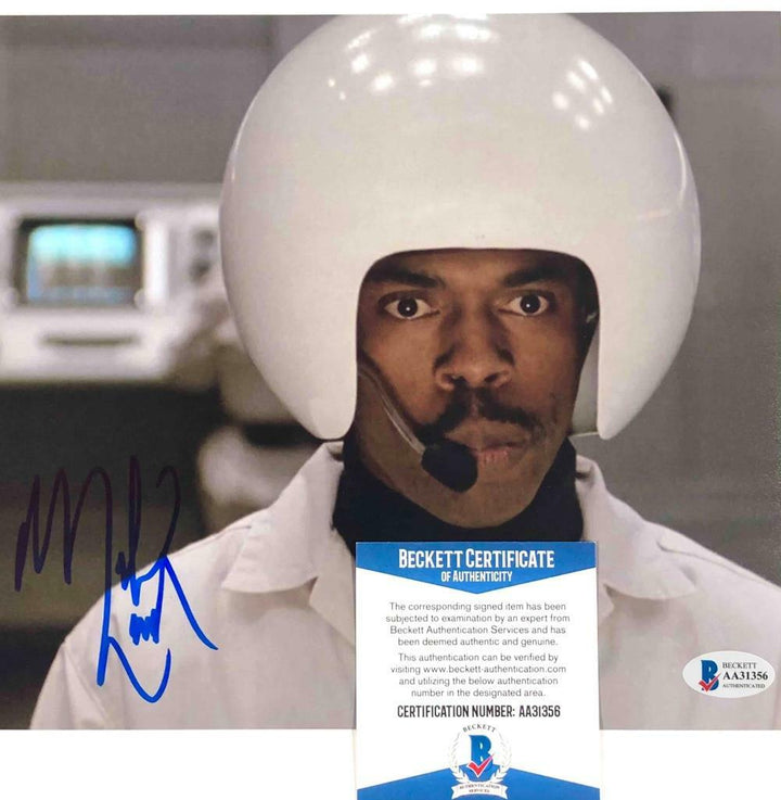 Michael Winslow as Radar Tech signed Spaceballs 8x10 photo BAS COA Beckett